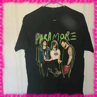 Paramore Tee, Paramore Tour Shirt