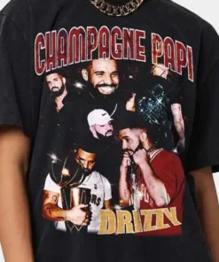 Drake Shirt, Drake Champaign Papi Tee