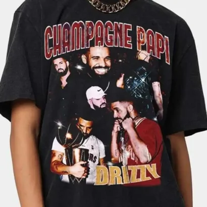 Drake Shirt, Drake Champaign Papi Tee