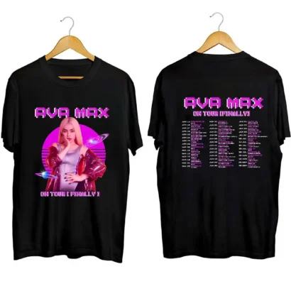 Ava Max 2023 On Tour Shirt, Ava Max Tour 2023 Shirt, Ava Max merch shirt