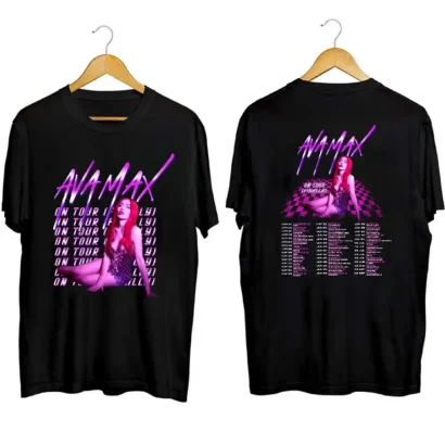 Ava Max 2023 On Tour Shirt, Ava Max Tour 2023 Shirt, Ava Max T shirt, Comfort color shirt