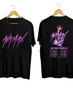 Ava Max 2023 On Tour Shirt, Ava Max Tour 2023 Shirt, Ava Max T shirt, Comfort color shirt