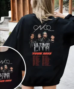 Cnco Última Cita Farewell Tour 2023 Shirt, Cnco Band tshirt