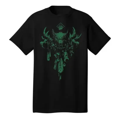 Diablo IV Druid Black Shirt, Diablo 4 Shirt, Diablo Gaming Fan Unisex Gamer