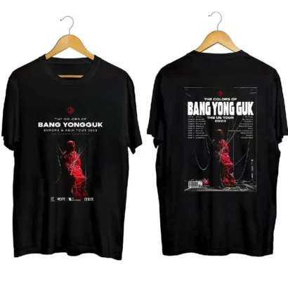 Bang Yong Guk Tour 2023 shirt, Bang Yong Guk merch, Bang Yong Guk Comfort colors shirt