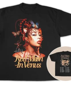 Kaliuchis red Moon in venus 2023 Tour Shirt, Kaliuchis tshirt