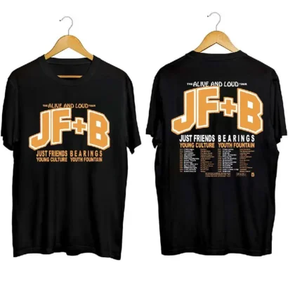 Bearings and Just Friends Tour 2023 Shirt, Bearings And Just Friends T Shirt, Comfort color shirt