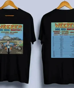 Weezer 2023 Tour Shirt, Weezer 2023 North American Tour Shirt, Weezer Band Tee