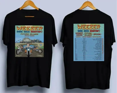 Weezer 2023 Tour Shirt, Weezer 2023 North American Tour Shirt, Weezer Band Tee