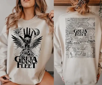 Greta Van Fleet Shirt, Greta Van Fleet Starcatcher Tour 2023 Tshirt