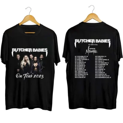 Butcher Babies Tour 2023 Shirt, Butcher Babies Shirt, Butcher Babies 2023 Concert Shirt