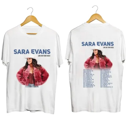 Sara Evans Live On Tour 2023 Shirt, Sara Evans Shirt, Sara Evans 2023 Concert Shirt