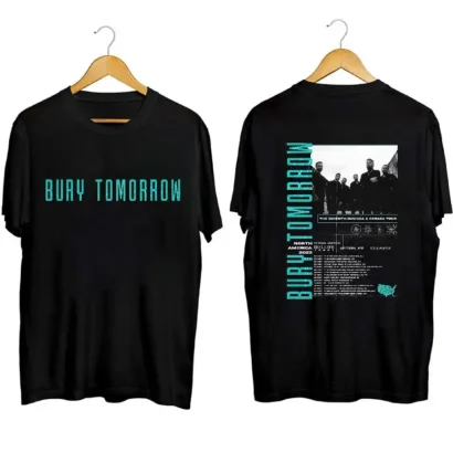 Bury Tomorow 2023 Tour Shirt, Bury Tomorow tshirt, Bury Tomorow comfort color shirt