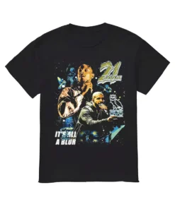 Drake 21 Savage Tour Shirt, All A Blur Tour 2023 tshirt