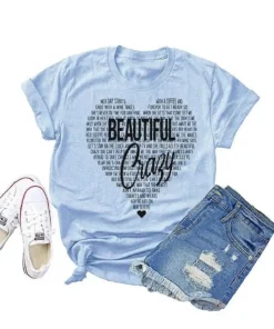 Luke Combs Comfort Colors Shirt, Beautiful Crazy Shirt, Luke Combs Concert Shirts