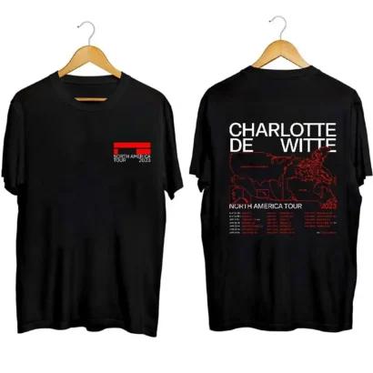 Charlotte De Witte Tour 2023 Shirt, Charlotte De Witte 2023 Tour Shirt, Comfort color shirt