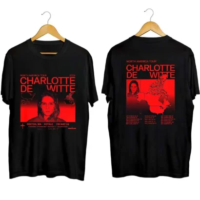 Charlotte De Witte Tour 2023 Shirt, Charlotte De Witte T Shirt, Comfort color shirt