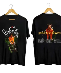 D4vd Petals To Thorns Tour 2023 Shirt, D4vd Fan Shirt, Comfort color shirt