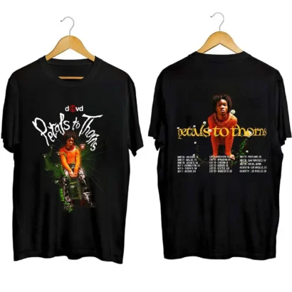 D4vd Petals To Thorns Tour 2023 Shirt, D4vd Fan Shirt, Comfort color shirt