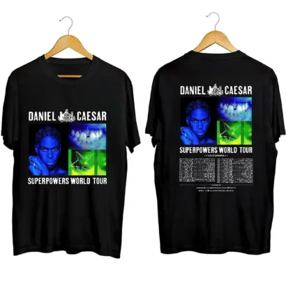 Daniel Caesar Tour 2023 shirt, Daniel Caesar Tshirt, Comfort colors shirt