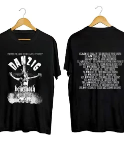 Danzig 2023 Tour Shirt, Danzig TShirt, Comfort color shirt