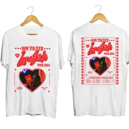 Don Toliver Love Sick Tour 2023 Shirt, Don Toliver T Shirt, Love Sick Tshirt, Comfort color shirt