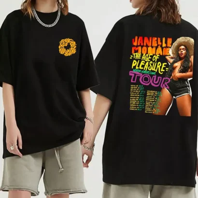 Janelle Monae The Age of Pleasure Tour 2023 Shirt, Janelle Monae Tour Shirt