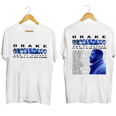 Drake 21 Savage Tour 2023 Shirt, Drake Tour 2023 Shirt, Drake comfort color shirt