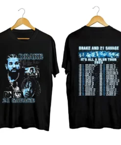 Drake 21 Savage Tour Shirt, Drake Tour 2023 Shirt, Drake comfort color shirt