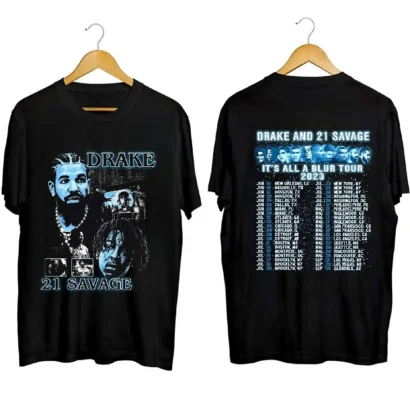 Drake 21 Savage Tour Shirt, Drake Tour 2023 Shirt, Drake comfort color shirt