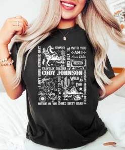 Cody Johnson Shirt, Cody Johnson Country Music Shirt