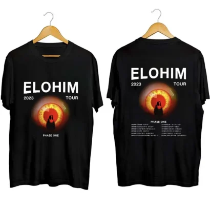 Elohim 2023 Tour Shirt, Elohim TShirt, Elohim comfort colors shirt