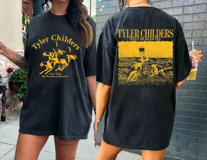 Tyler Childers Shirt, Can I Take My Hounds to Heaven Tee
