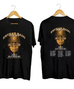 Erykah Badu Tour 2023 Shirt, Erykah Badu T Shirt, Erykah Badu 2023 Tour Shirt 3