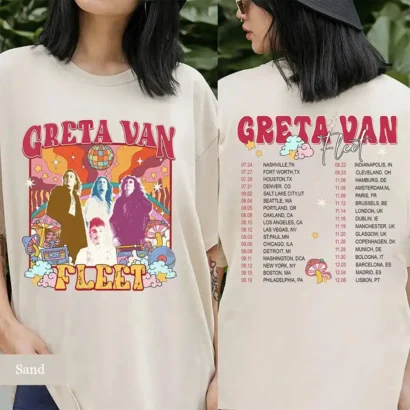 Greta Van Fleet Tour Shirt, Greta Van Fleet Shirt