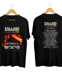 Falling In Reverse Tour 2023 Shirt, Falling In Reverse T Shirt, Falling In Reverse 2023 Shirt, Comfort color shirt