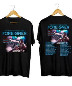 Foreigner Tour 2023 Shirt, Foreigner 2023 TShirt, Foreigner shirt, Comfort color shirt