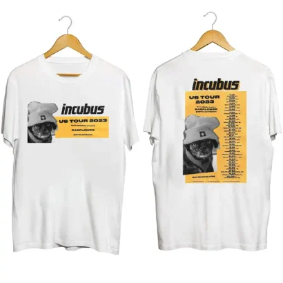 Incubus Band Tour 2023 Shirt, Incubus TShirt, Incubus Comfort color shirt