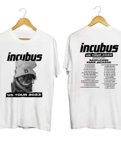 Incubus Band Tour 2023 Shirt, Incubus T Shirt, Comfort color shirt