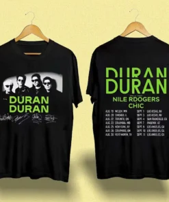 Duran Duran Tour 2023 T shirt, Duran Duran t shirt, Comfor color shirt