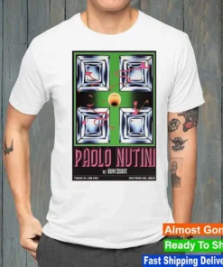 Paolo nutinI vertI music hall berlin de tour 2023 shirt