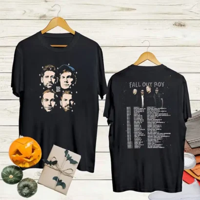 Fall Out Boy Band Tour 2023 Dates Shirt, So Much (for) Stardust Tour Shirt, Fall Out Boy Shirt