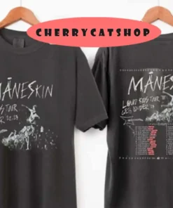 Vintage Maneskin Louds Kids Gets Louder Tour 2022-2023 T-Shirt, Måneskin Rock Band T-Shirt