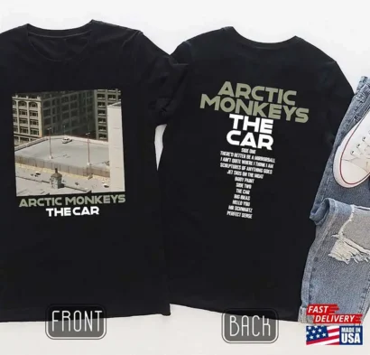 Artic Monkeys The Car Tracklist Shirt Arctic Album T-Shirt Hoodie