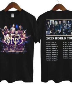 Styx Tour 2023 Shirt, Styx Rock Band tshirt, Styx Concert 2023 Shirt