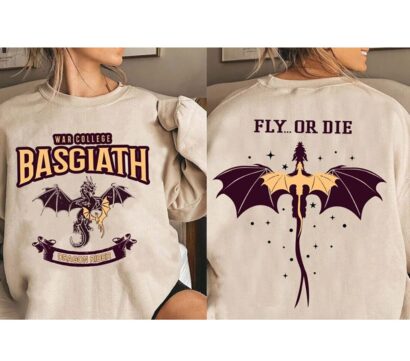 Basgiath War College shirt, Fourth Wing shirt, Dragon Rider Sweatshirt