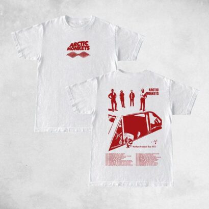 Arctic Monkeys Band tshirt, Arctic Monkeys tour 2023 shirt