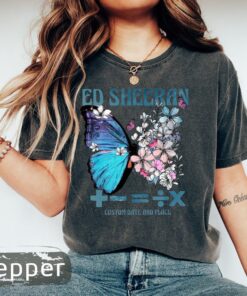 Ed Sheeran Tour 2023 T shirt, Ed Sheeran t shirt, Ed Sheeran Comfor color shirt