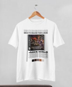 Juice Wrld album cover shirt, death race for love shirt, juice wrld tshirt