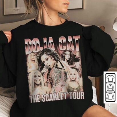 Doja Cat Rap Shirt, Doja Cat The Scarlet Tour 2023 shirt